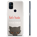 OnePlus Nord N10 5G TPU-hoesje - Angry Cat