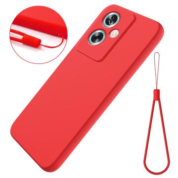 OnePlus Nord N30 SE Liquid Siliconen Hoesje - Rood