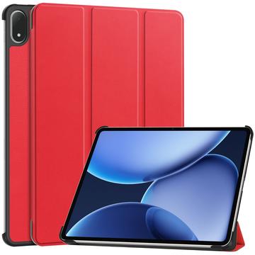 OnePlus Pad 2 Pro/Pad 3/Oppo Pad 4 Pro Tri-Fold Series Slimme Folio-hoes - Rood