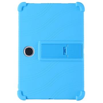 OnePlus Pad Lite/Oppo Pad SE Silicone Hoesje met Kickstand - Lichtblauw