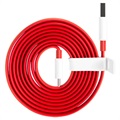 OnePlus Warp Charge Type-C Kabel 5461100012 - 1.5m - Rood / Wit