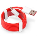 OnePlus USB Type-C Kabel - Rood / Wit