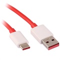 OnePlus USB-C Kabel - Rood / Wit