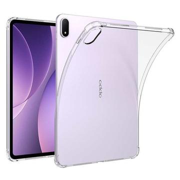 Oppo Pad 5 Schokbestendig siliconen hoesje - Doorzichtig