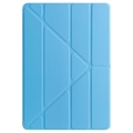 iPad 10.2 2019/2020/2021 Origami Stand Folio Case - Sky Blue