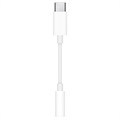 Apple USB-C/3,5 mm hoofdtelefoonaansluiting-adapter MU7E2ZM/A - wit