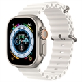 Apple Watch Ultra/8/SE (2022)/7/SE/6/5/4 Ocean-bandje MQE93ZM/A - 49mm, 45mm, 44mm - Wit