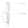 Huawei AP55S 2-in-1 USB Type-C / MicroUSB Kabel - 1.5m