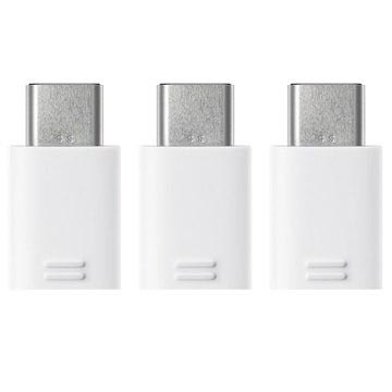 Samsung EE-GN930KW MicroUSB / USB Type-C Adapter - Wit