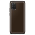 Samsung Galaxy A02s Soft Clear Cover EF-QA026TBEGEU - Zwart
