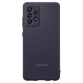 Samsung Galaxy A52 5G Siliconen Cover EF-PA525TBEGWW - Zwart