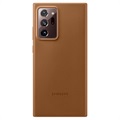 Samsung Galaxy Note20 Ultra Leren Cover EF-VN985LAEGEU - Bruin