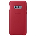 Samsung Galaxy S10e Leren Cover EF-VG970LREGWW - Rood