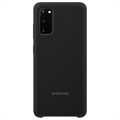 Samsung Galaxy S20 Siliconen Hoesje EF-PG980TBEGEU - Zwart