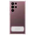 Samsung Galaxy S22 Ultra 5G Clear Staande Cover EF-JS908CTEGWW - Doorzichtig
