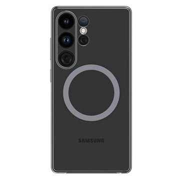 Samsung Galaxy S25 Ultra Clear Magneet Hoesje GP-FPS938SAATW (Geopende verpakking - Uitstekend) - Helder