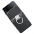 Samsung Galaxy Z Flip4 5G Clear Cover met Ring EF-OF721CTEGWW - Doorzichtig