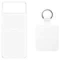 Samsung Galaxy Z Flip4 5G Clear Cover met Ring EF-OF721CTEGWW - Doorzichtig