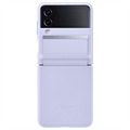 Samsung Galaxy Z Flip4 5G Flap Leren Cover EF-VF721LLEGWW - Sereen paars