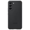 Samsung Galaxy S22 5G Siliconen Cover EF-PS901TBEGWW - Zwart