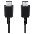 Samsung USB-C / USB-C Kabel EP-DA705BBE - 1m - Bulk - Zwart