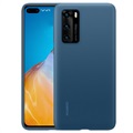 Huawei P40 siliconen hoesje 51993721 - Inktblauw