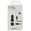 Sony AN430 Dubbele USB-autolader - 4.8A