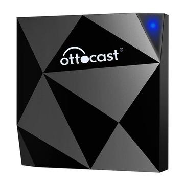 Ottocast CP76 U2-AIR draadloze CarPlay-adapter (Geopende verpakking - Bevredigend) - Zwart