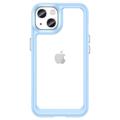 Outer Space Series iPhone 13 Hybrid Case - Blauw