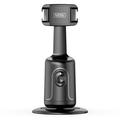 P01 pro 360-graden Intelligent Tracking Gimbal Camera met Koude Schoen Draagbare Gimbal Stabilisator - Zwart