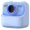 P79 Instant Print Digitale Camera voor kinderen - Dual Lens, 1080P, 32GB - Blauw