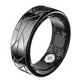 PX02 Crack Design Multifunctionele Smart Ring met Fotobediening - Maat: 19mm - Zwart