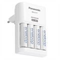 Panasonic BQ-CC51 Batterijlader & 4 Eneloop AAA-batterijen
