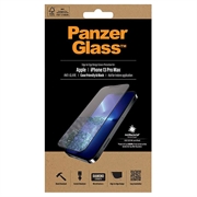iPhone 13 Pro Max PanzerGlass AntiBacterial Glazen Screenprotector - Antiglans - Case Friendly - Zwarte Rand