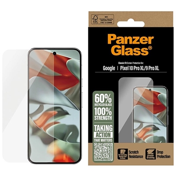 Google Pixel 10 Pro XL/9 Pro XL PanzerGlass Classic Fit Glazen Screenprotector