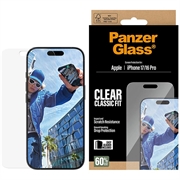 iPhone 17/16 Pro PanzerGlass Classic Fit EasyAligner Glazen Screenprotector - 9H