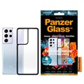 PanzerGlass ClearCase Samsung Galaxy S21 Ultra 5G Hoesje - Zwart / Doorzichtig