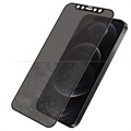PanzerGlass Privacy CF iPhone 12/12 Pro Glazen Screenprotector - Zwart