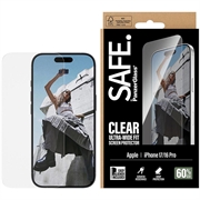 iPhone 17/16 Pro PanzerGlass Safe Ultra-Wide Fit Glazen Screenprotector - 9H - Helder