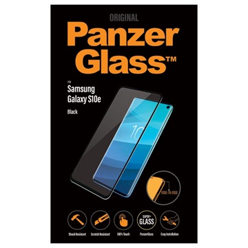 PanzerGlass Samsung Galaxy S10e Screenprotector van gehard glas - Zwart