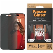 iPhone 15 Pro PanzerGlass Ultra-Wide Fit Privacy EasyAligner Screenprotector - Zwarte Rand