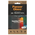 PanzerGlass Ultra-Wide Fit Privacy iPhone 13/13 Pro/14 Screenprotector - Zwart