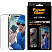 iPhone 17 Pro PanzerGlass Ultra-Wide Fit m. FastFit In-A-Box Glazen Screenprotector - 9H - Zwarte rand