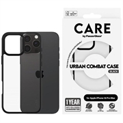 iPhone 16 Pro Max PanzerGlass Care Urban Combat Hoesje - Zwart / Doorzichtig