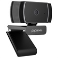 Papalook AF925 FullHD-webcam met autofocus - Zwart