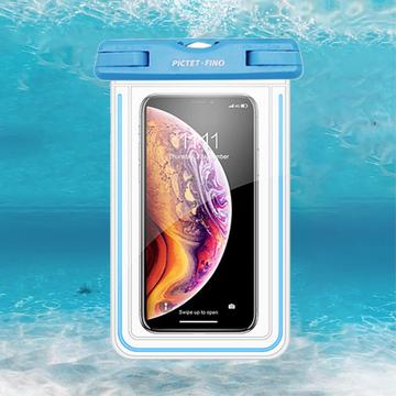 Pictet.Fino RH11 Universele Waterdichte Hoes 6.7" - Blauw
