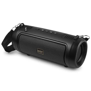 Draagbare Bluetooth Speaker met Zaklamp HF-F816 - Zwart