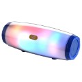 Draagbare Bluetooth-luidspreker met LED-verlichting - Donkerblauw