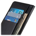 Premium Samsung Galaxy A10 Wallet Case met standaardfunctie - Zwart