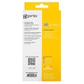 Prio 3D iPhone 12/12 Pro Glazen Screenprotector - 9H - Zwart
